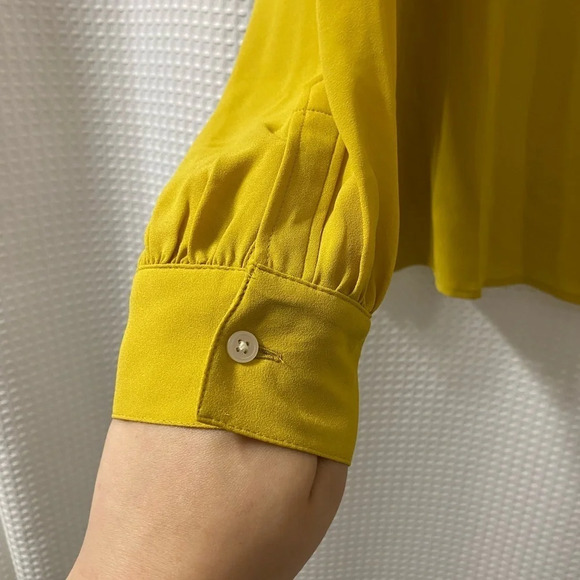 NWT LOFT Henley Utility Blouse - Picture 3 of 5